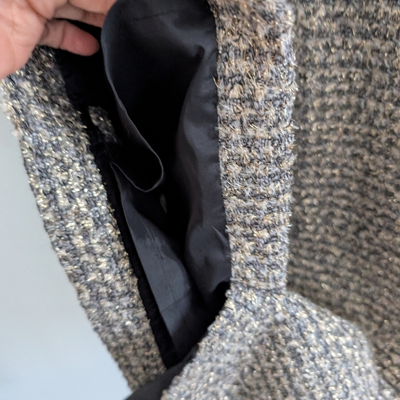 Women's J.Crew Collection 4 Tinsel Tweed Shift Dress Cocktail Formal Business - Picture 4 of 9